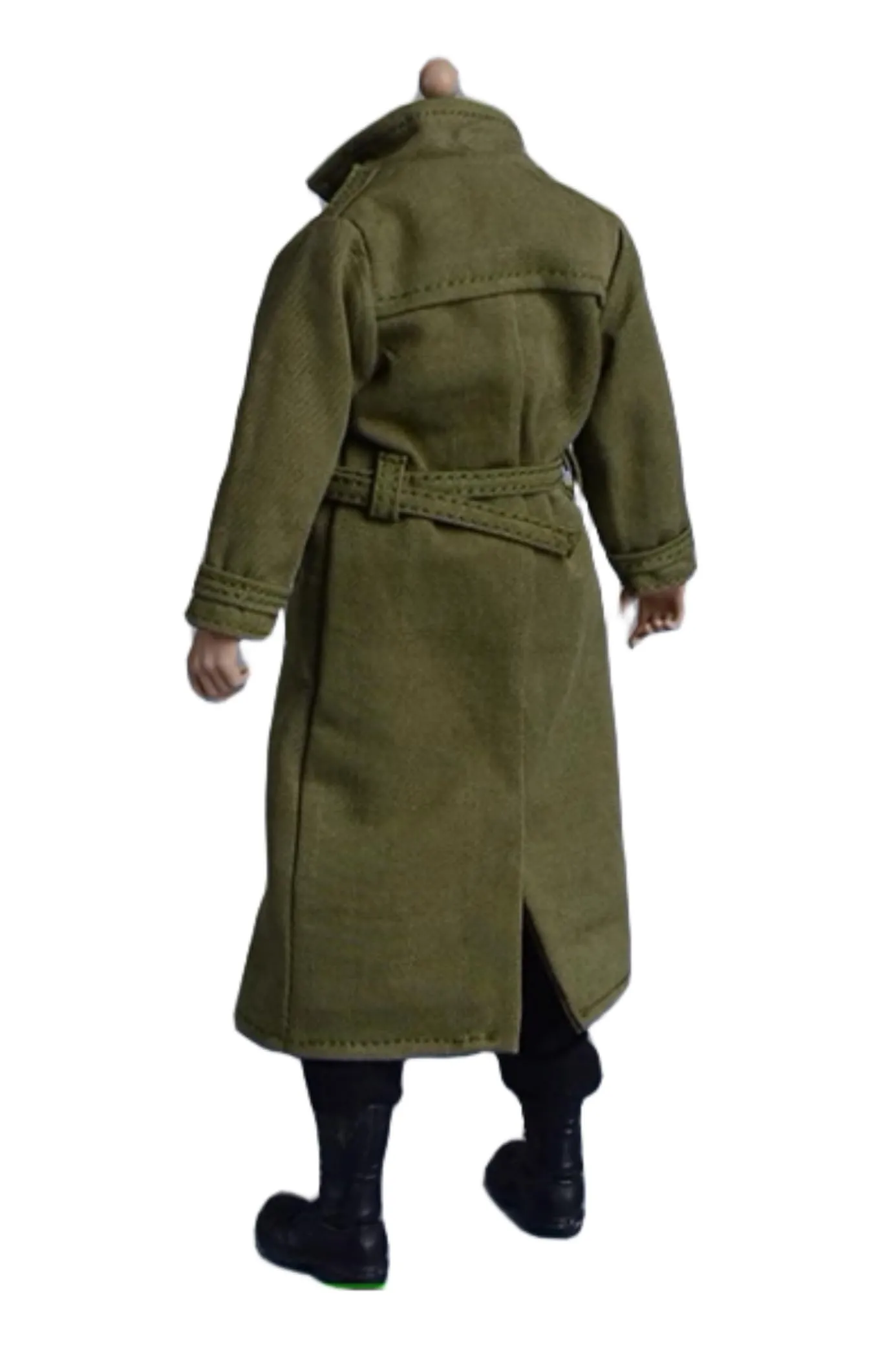 1/12 Scale Figure Doll Clothes: Long Trench Coat Collectible