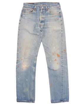 1990's Levi's 501 Painter Denim