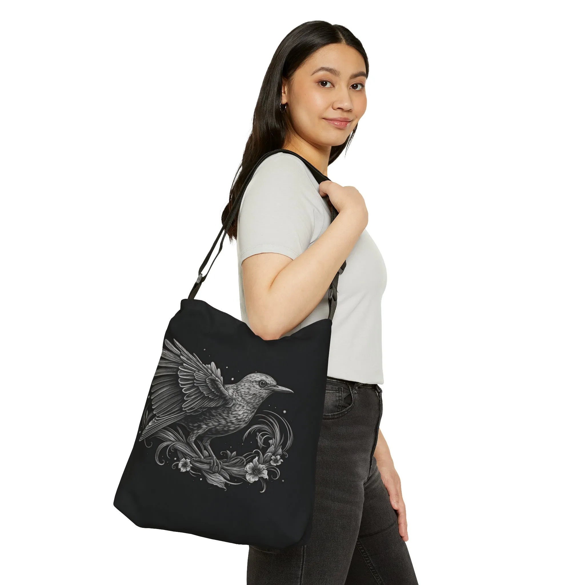 Adjustable Tote Bag (Bird Ⅰ)