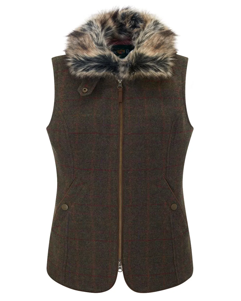 Alan Paine Surrey Ladies Tweed Gilet