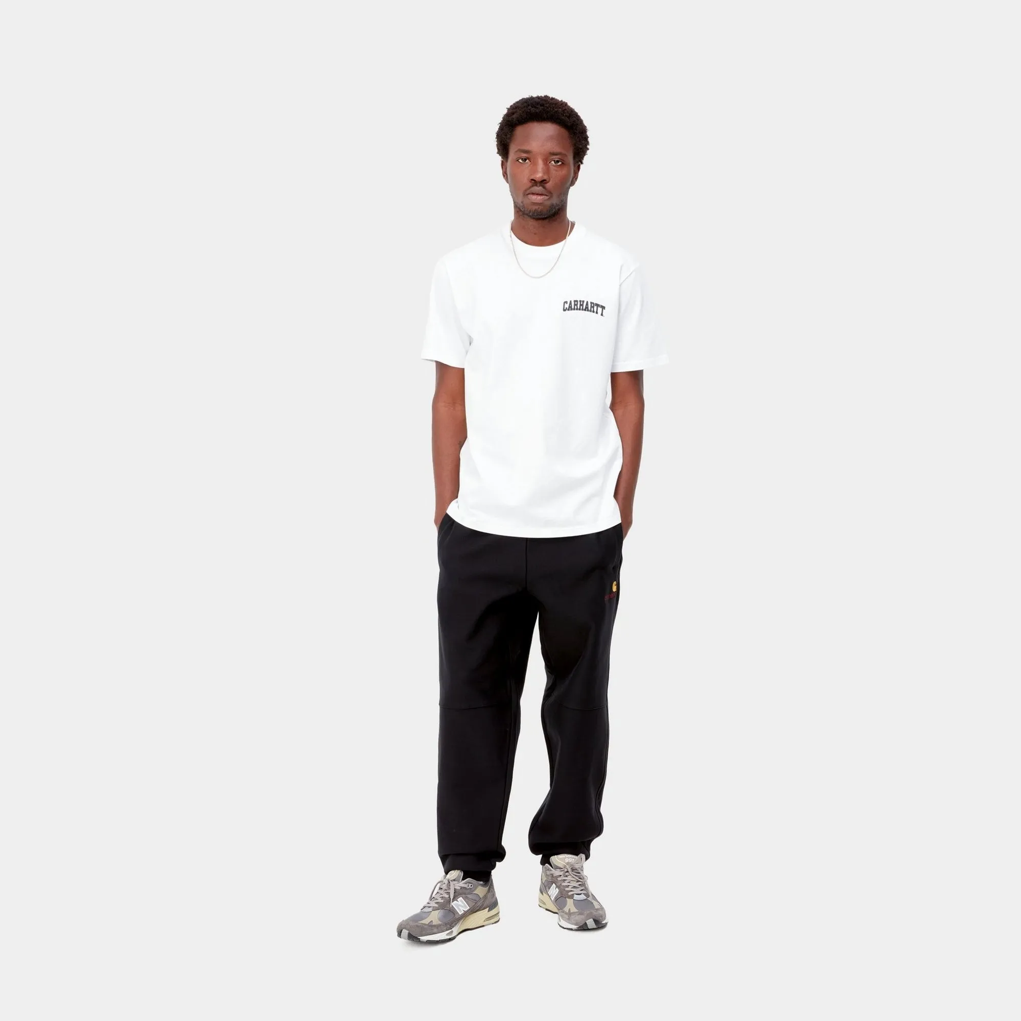 American Script Jogging Pant | Black