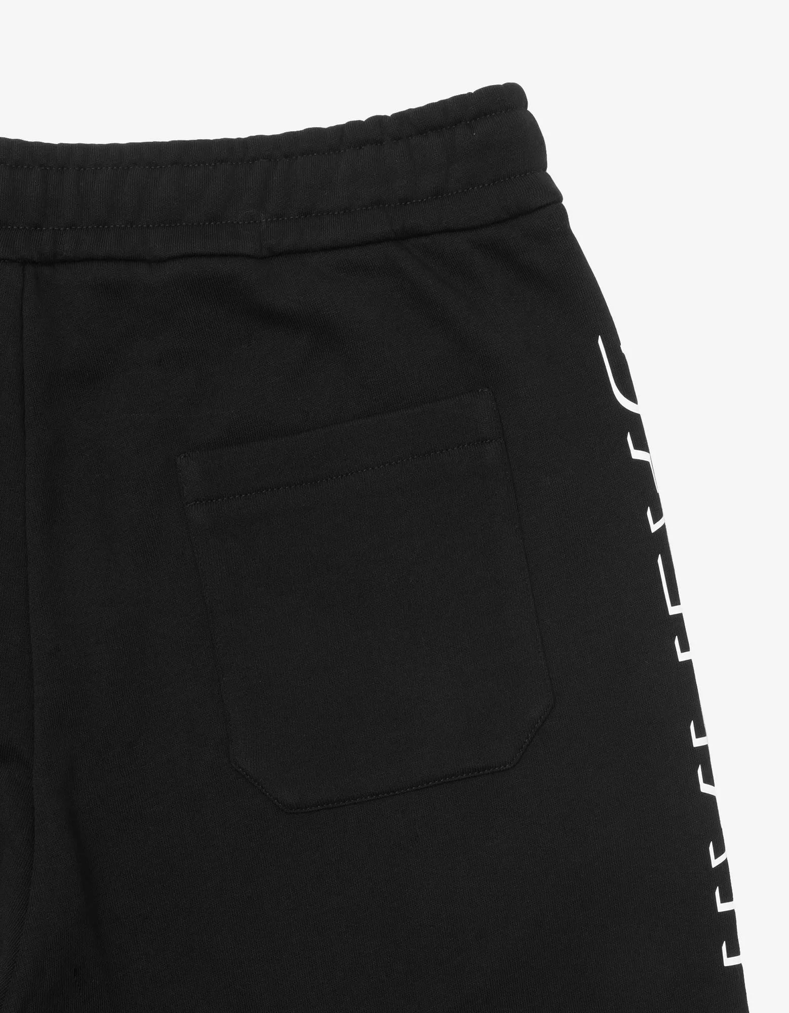 Balmain Black 3D Effect Logo Sweat Pants