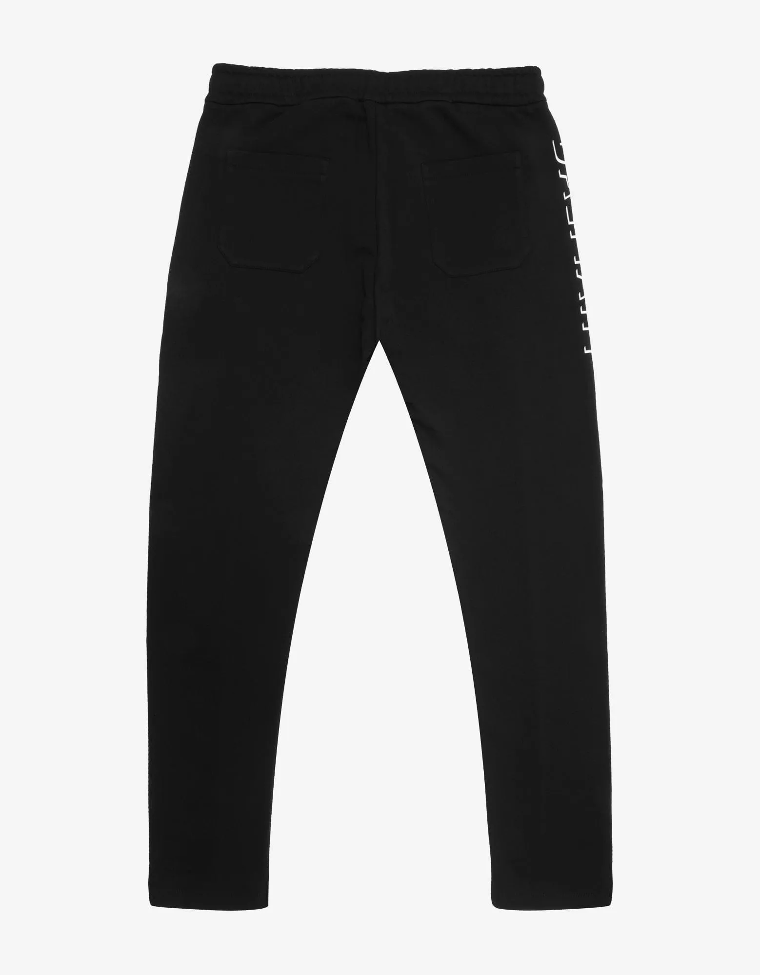 Balmain Black 3D Effect Logo Sweat Pants