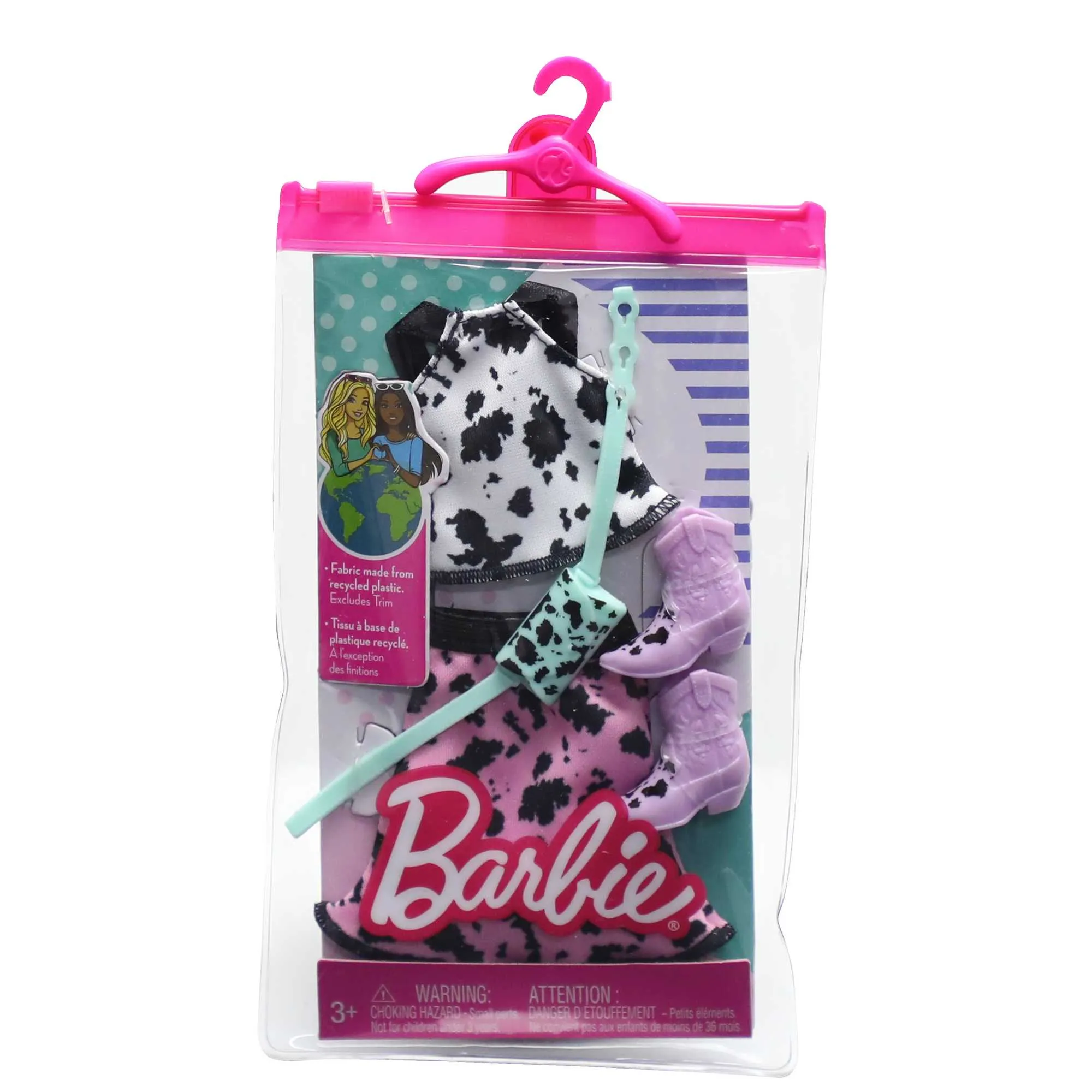 Barbie Fashion & Beauty Accesorios para Muñeca Look Vaquero