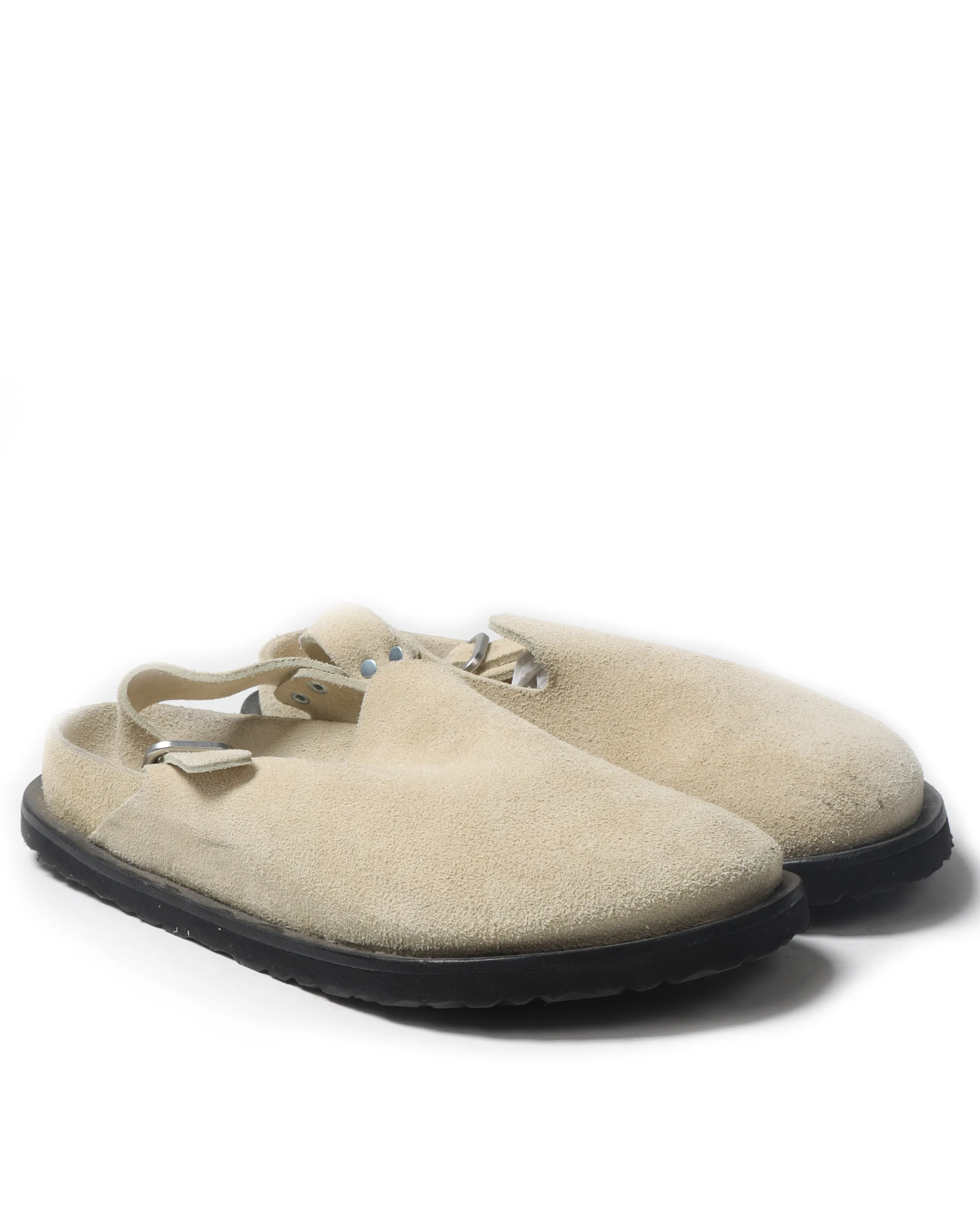 Birkenstock Berlin Suede Sporty Slingback Clogs