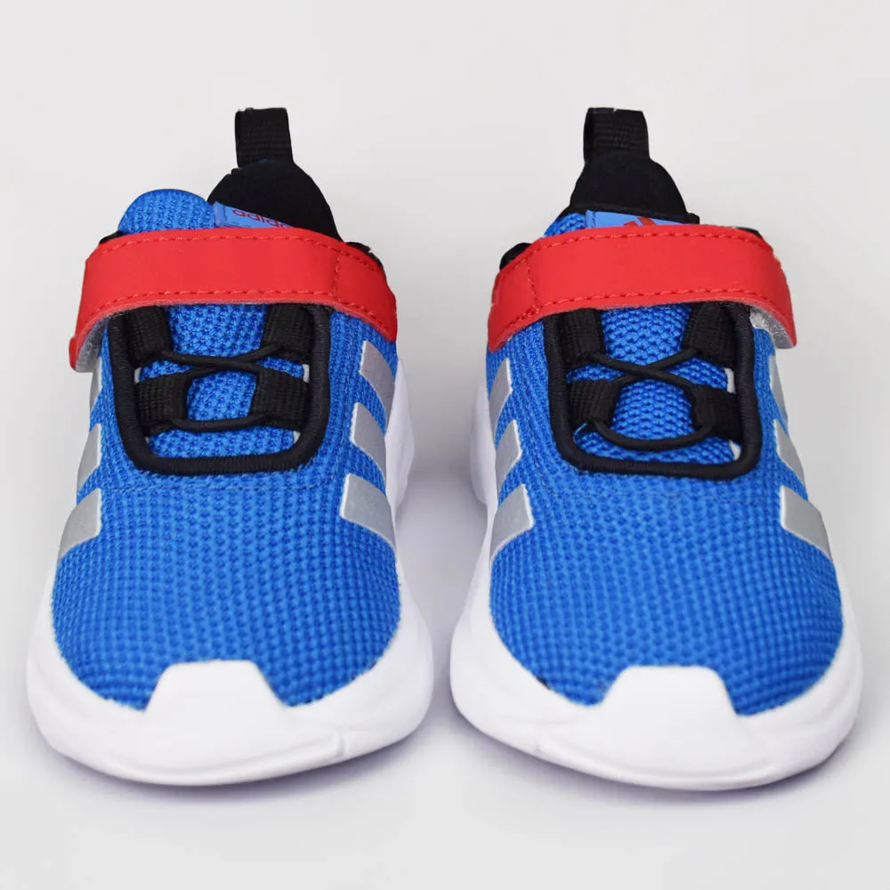 Black & Blue Adidas Velcro Closure Sneakers