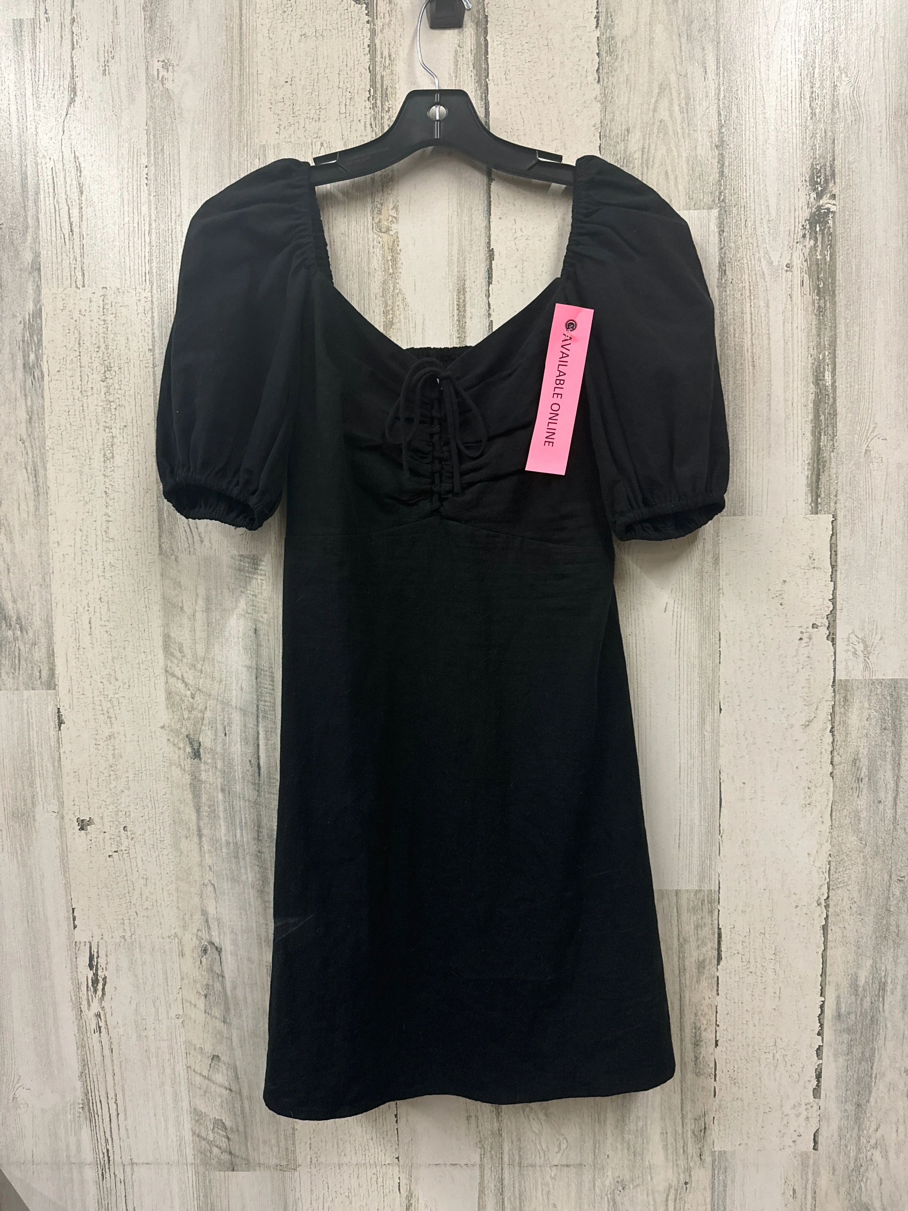 Black Dress Casual Short Clothes Mentor, Size S