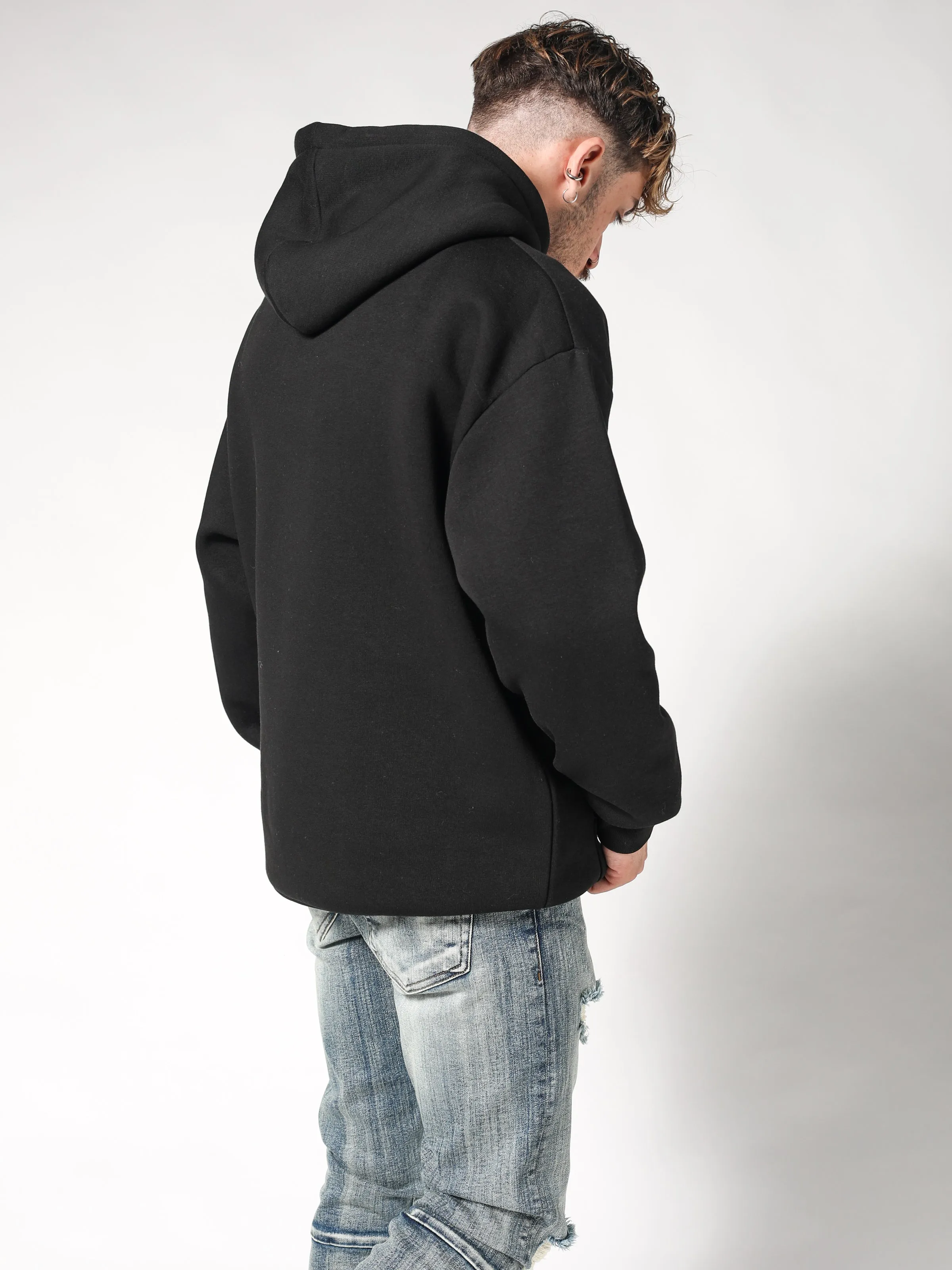 Black Oversize Hoodie