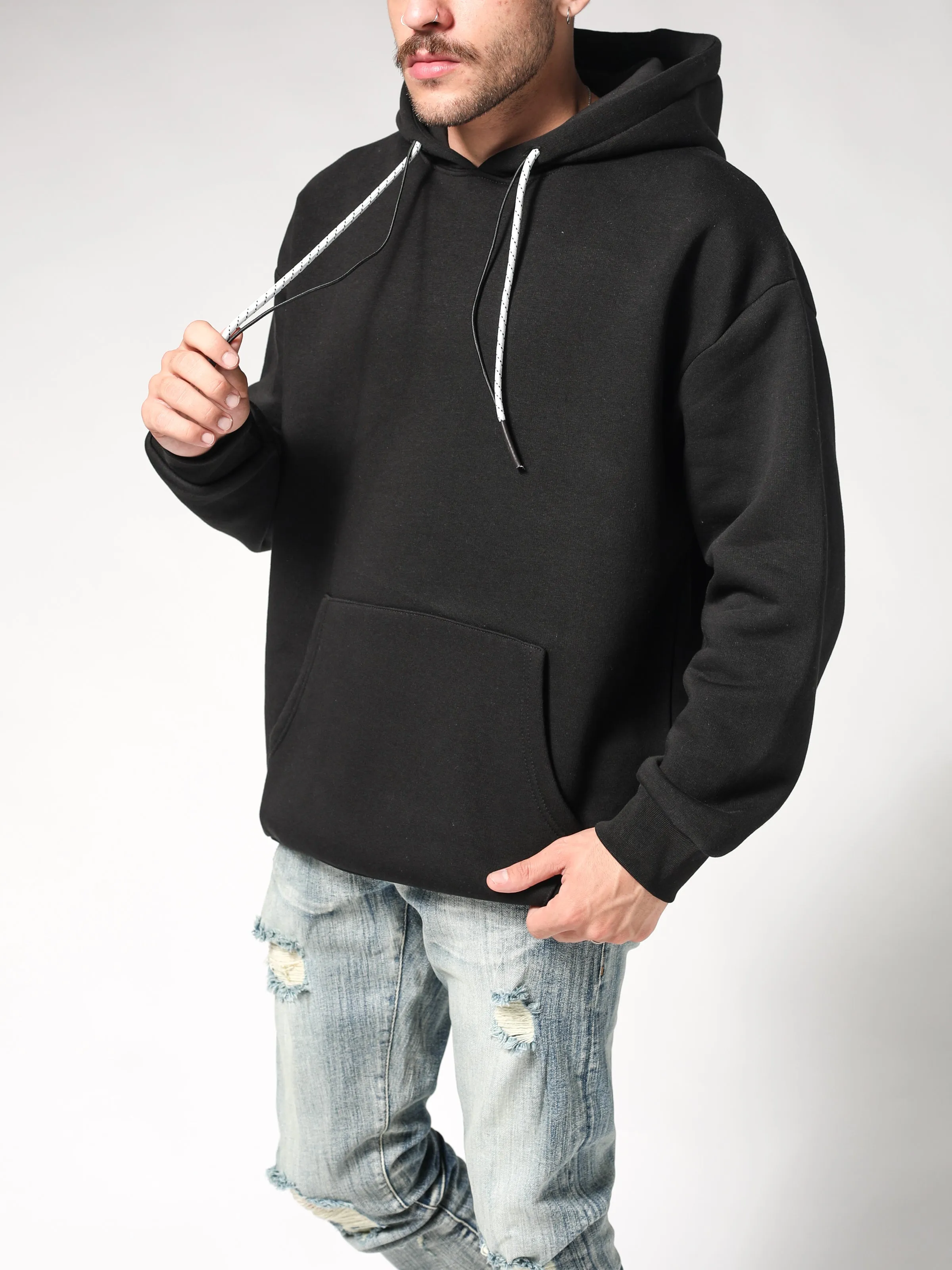 Black Oversize Hoodie