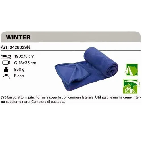 BRUNNER WINTER SACCO LETTO IN PILE A COPERTA