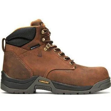 Carolina Men's Bruno Lo 6" WP Comp Toe Work Boot - Brown - CA5520