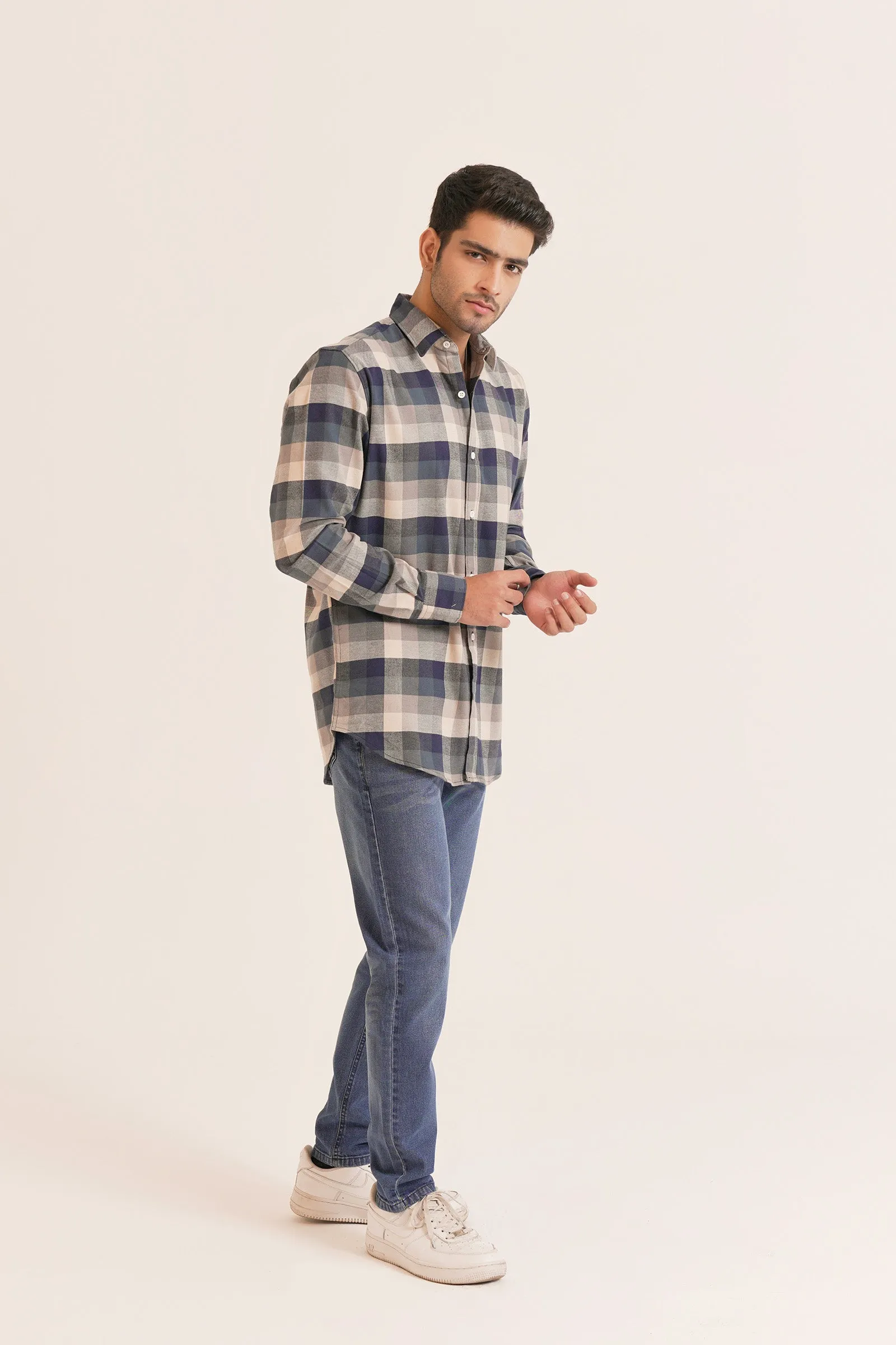 Checkered Flannel Shirt