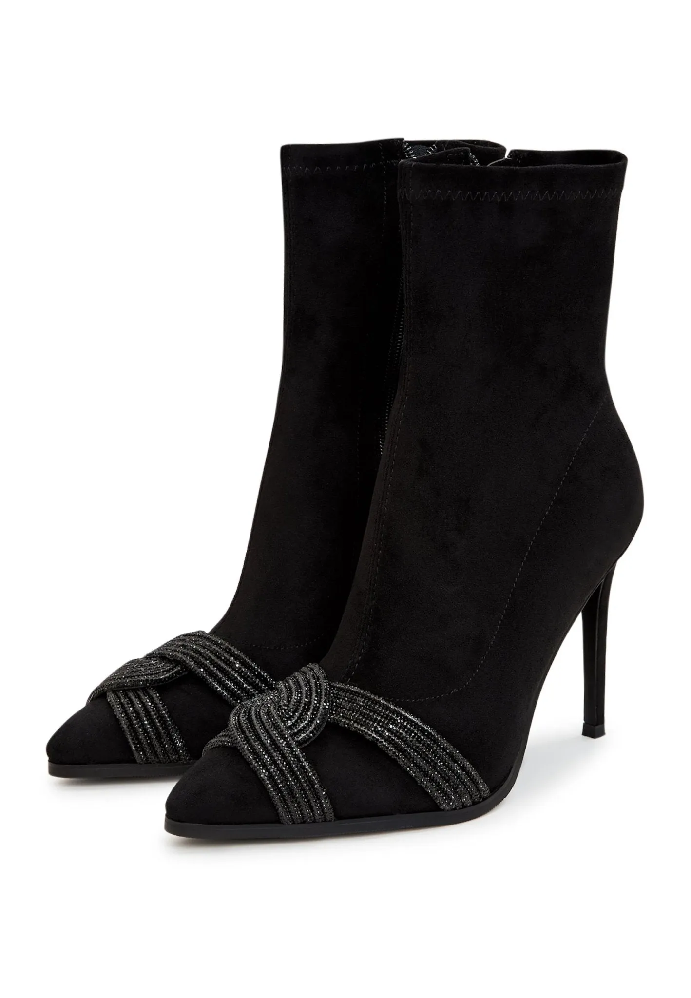 Chic Suede Ankle Booties