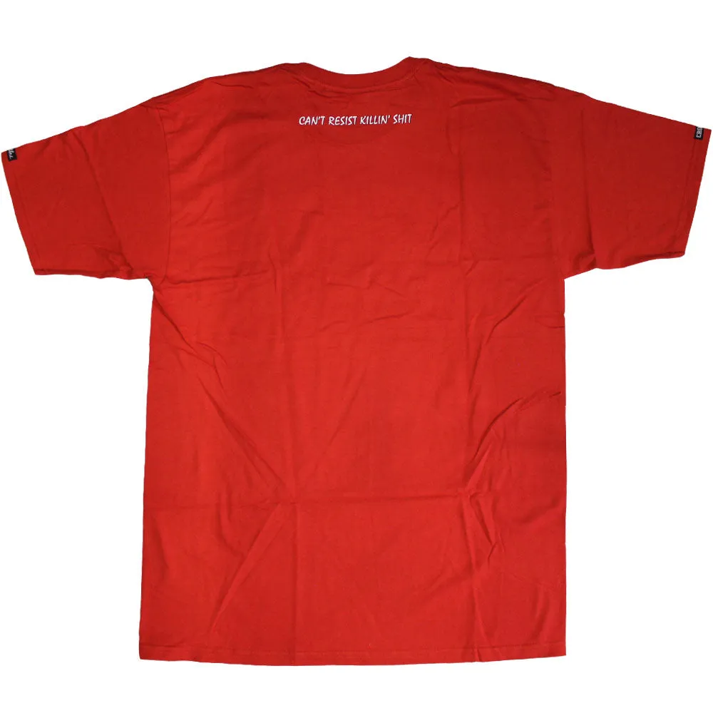 Crooks & Castles Dare Me T-shirt Red