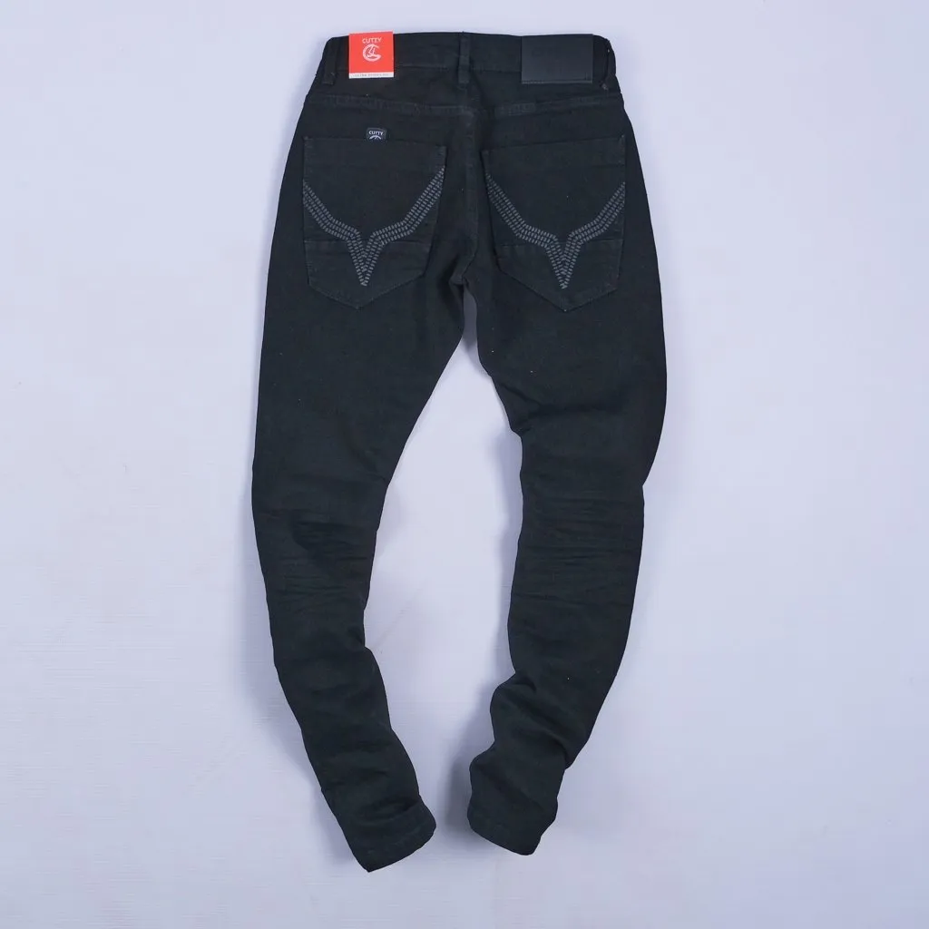 Cutty Shooter Black Jeans