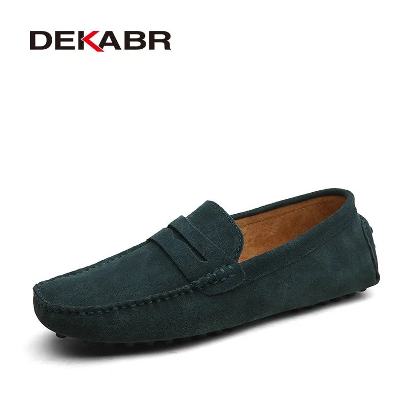 DEKABR Marke Frühling Sommer  Mokassins  Loafer Hochwertige Echtes Leder Schuhe