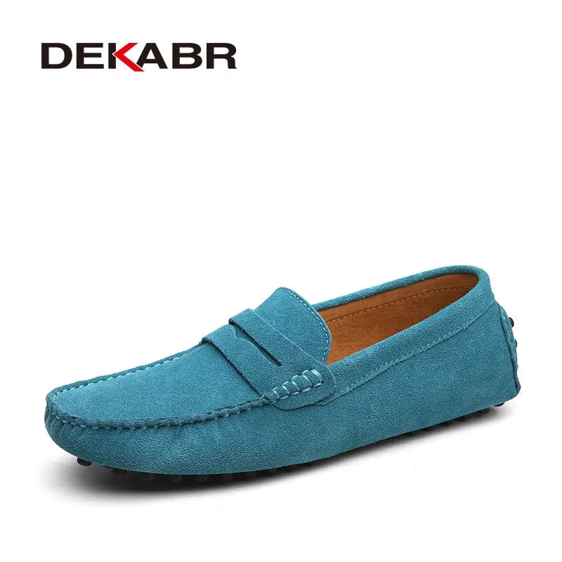 DEKABR Marke Frühling Sommer  Mokassins  Loafer Hochwertige Echtes Leder Schuhe