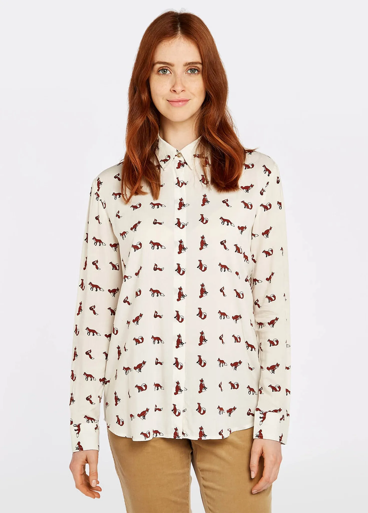 Delphine Shirt - Cream