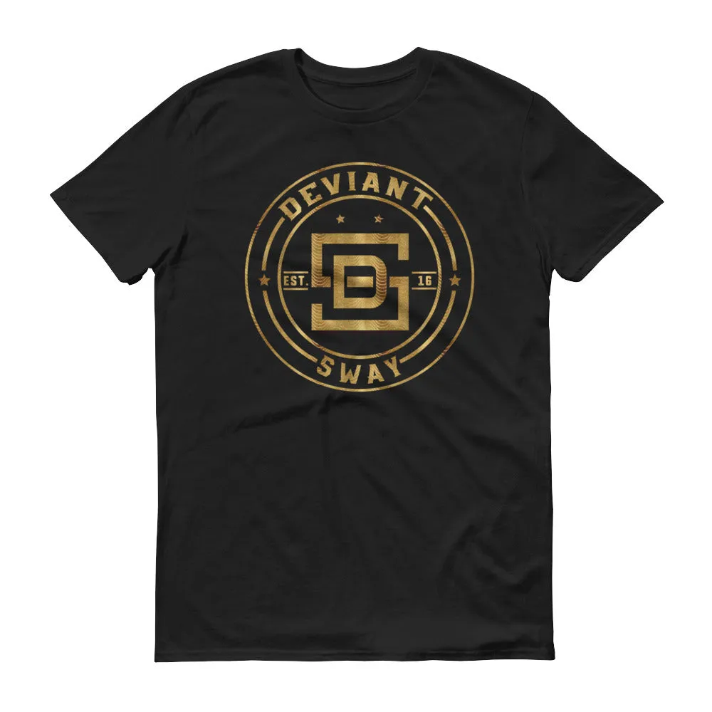 Deviant Sway Classic Vintage Gold Signature short-sleeve t-shirt