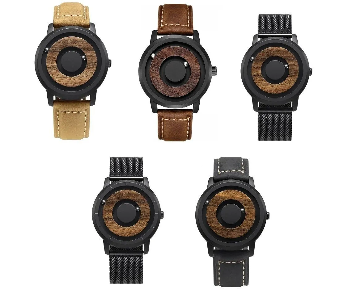 ECO™ Men's Wooden Magnetic Dial Watch