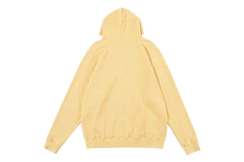 FEAR OF GOD ESSENTIALS HOODIE SYCAMORE 立體矽膠印花華夫格連帽衛衣