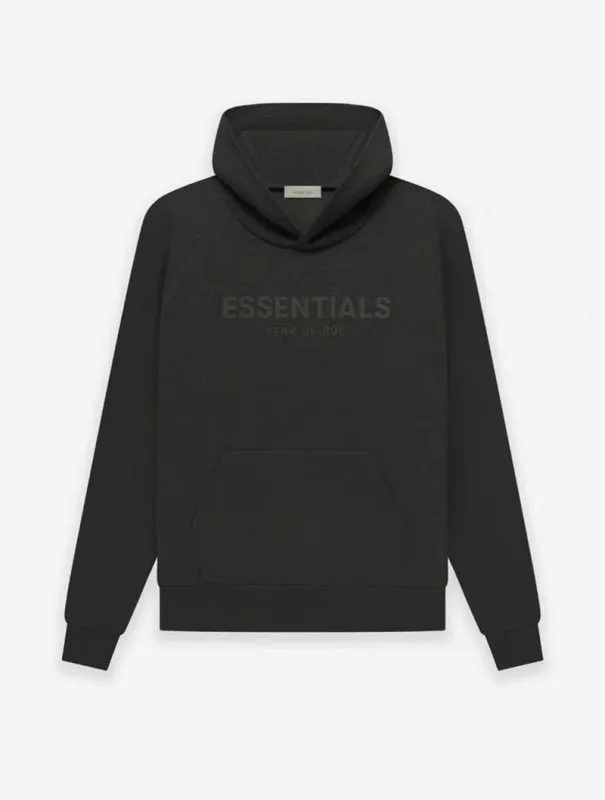 FEAR OF GOD ESSENTIALS HOODIE SYCAMORE 立體矽膠印花華夫格連帽衛衣