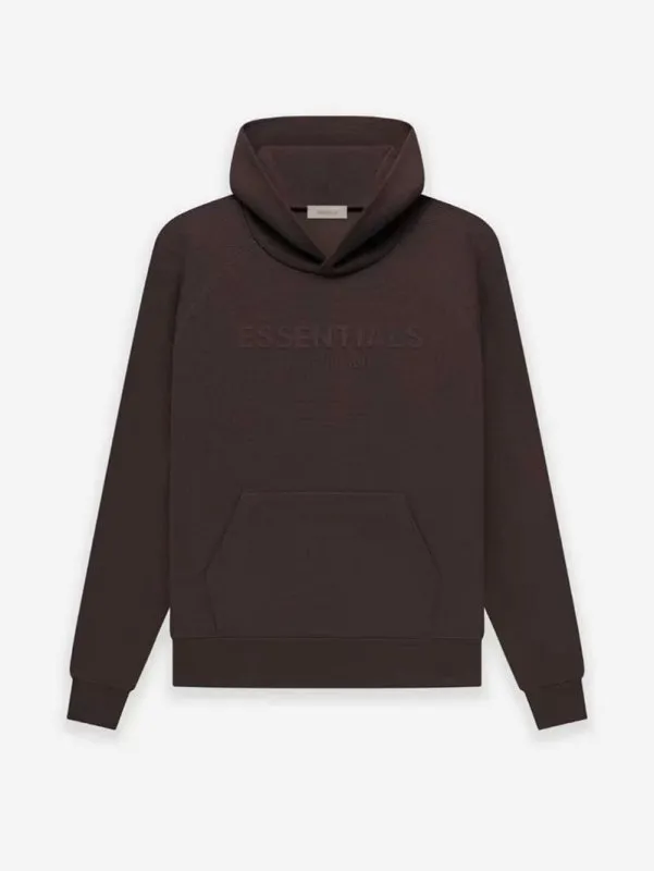 FEAR OF GOD ESSENTIALS HOODIE SYCAMORE 立體矽膠印花華夫格連帽衛衣