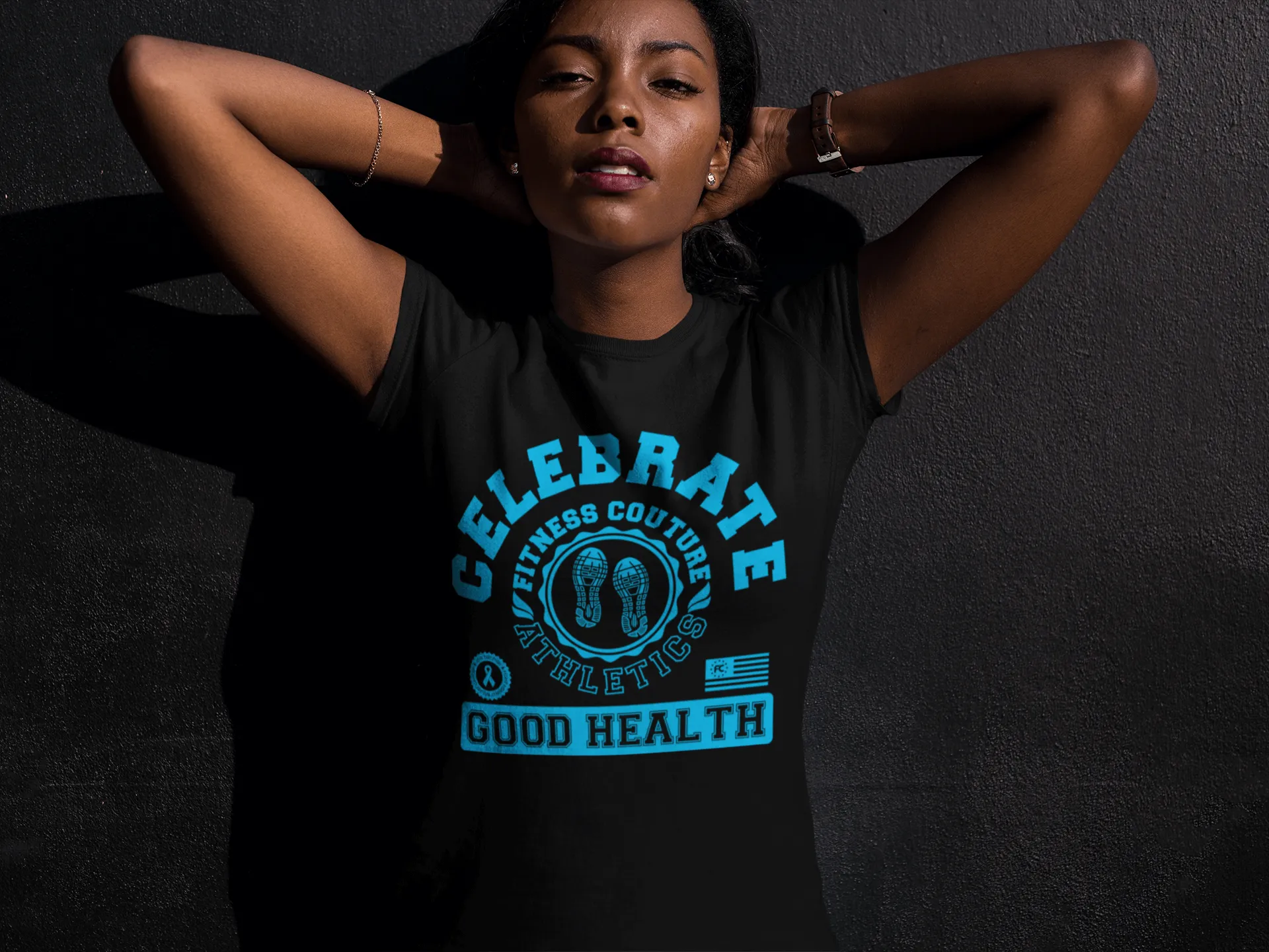 Fitness Couture Athletics - Celebrate Good Health Tshirt