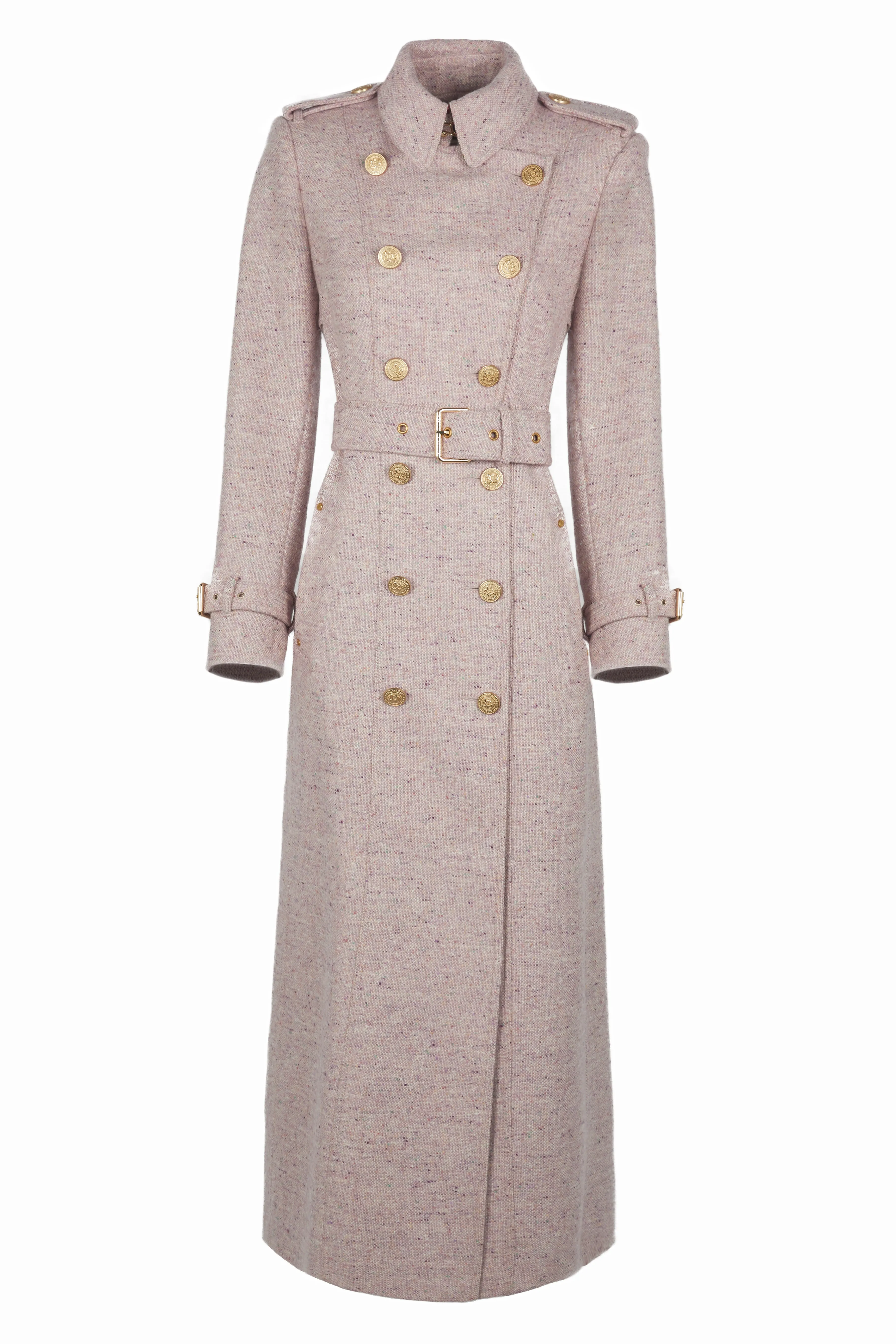 Full Length Marlborough Trench Coat (Anniversary Pink)