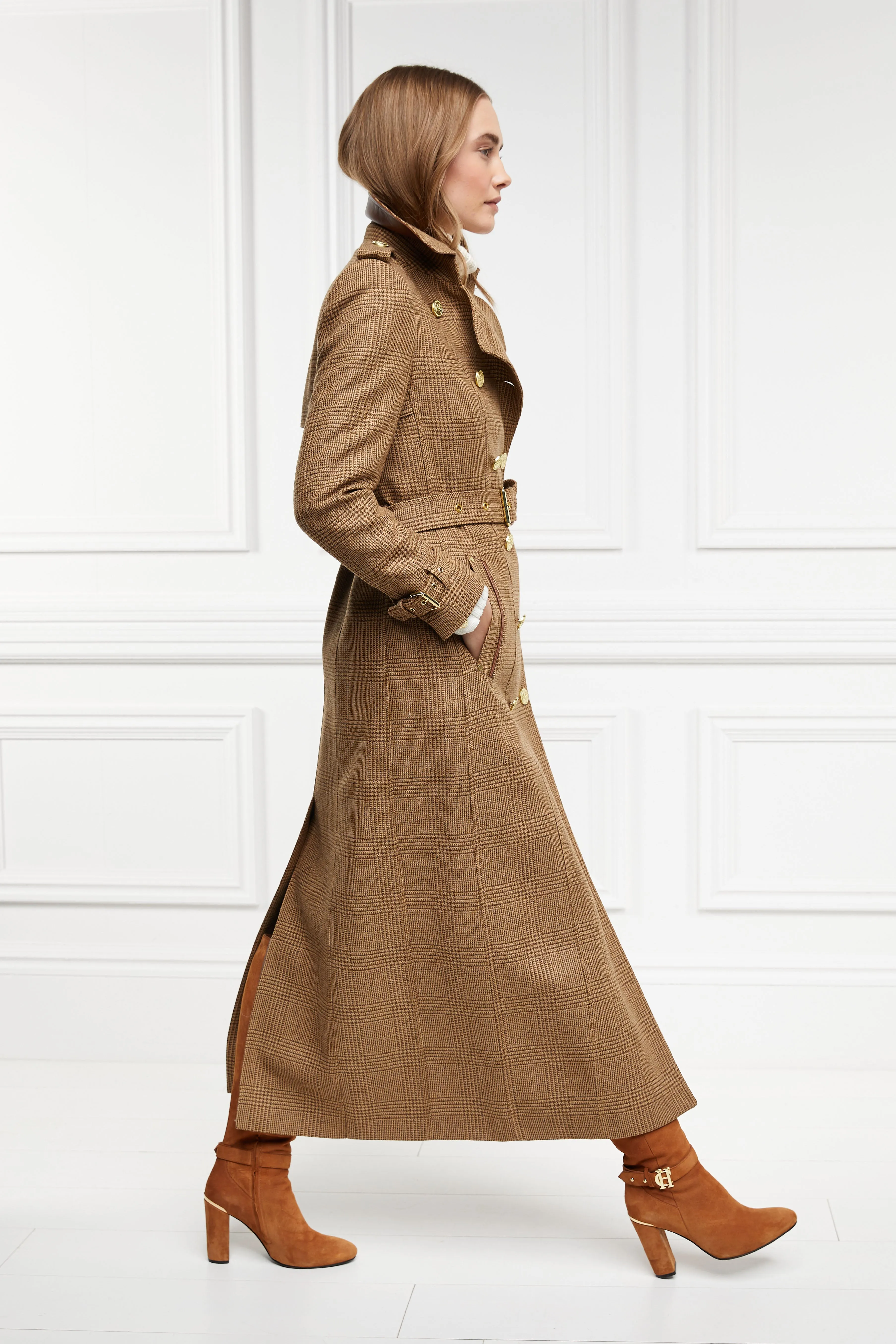 Full Length Marlborough Trench Coat (Tawny)