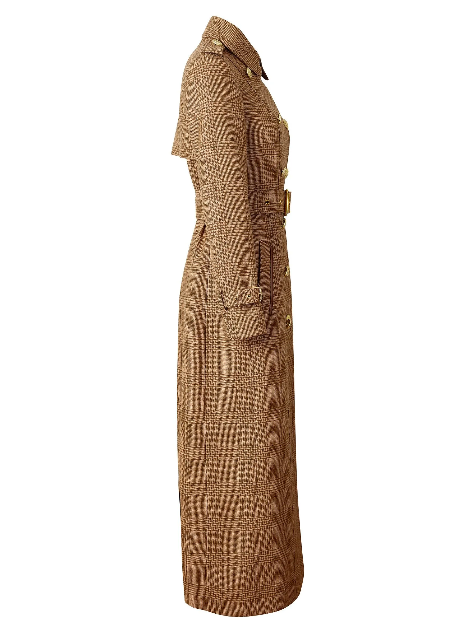 Full Length Marlborough Trench Coat (Tawny)