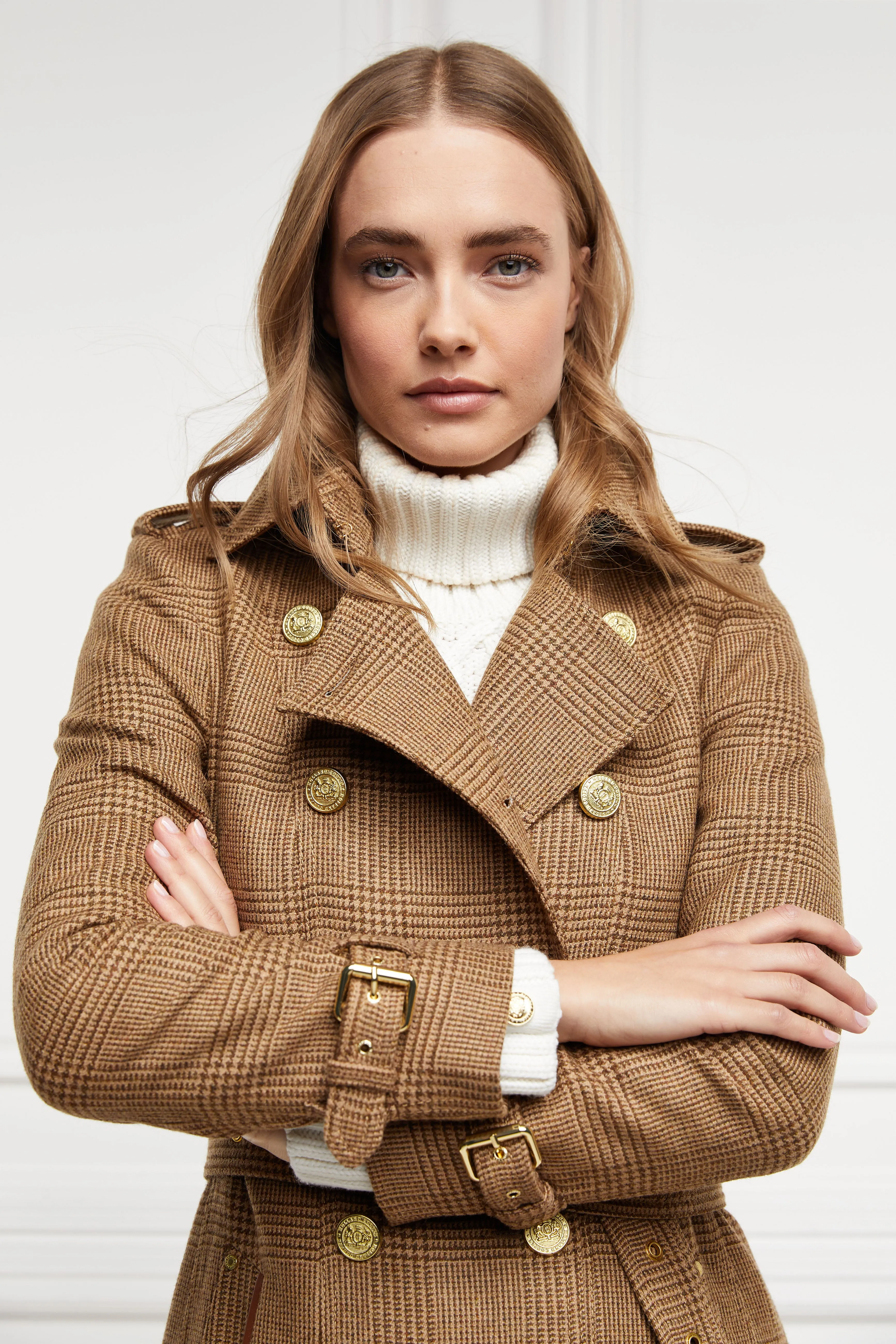 Full Length Marlborough Trench Coat (Tawny)