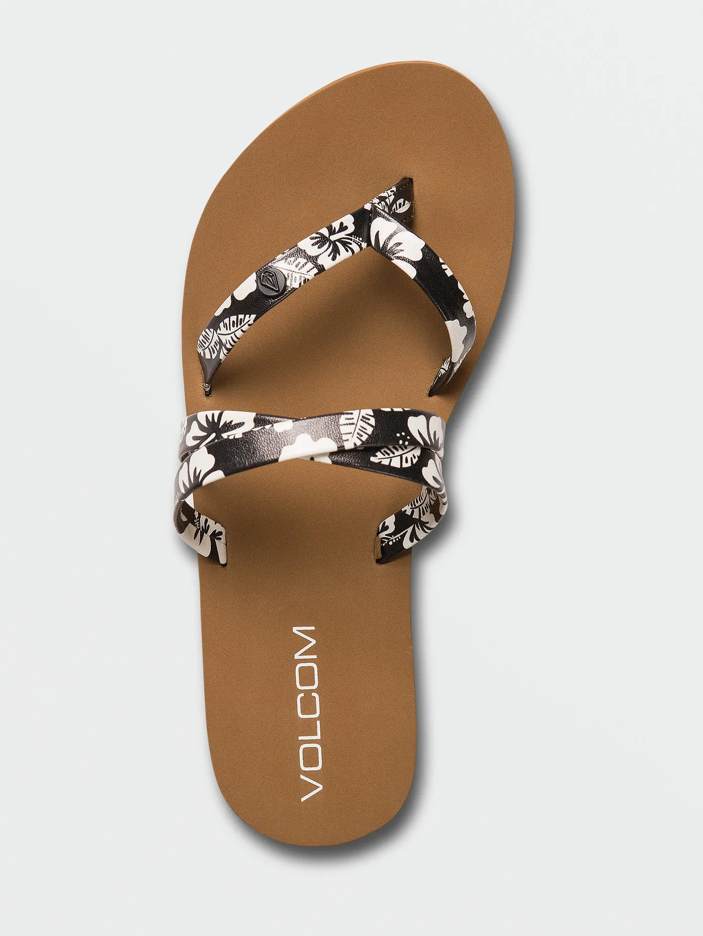 Girls Easy Breezy Sandal - Black White