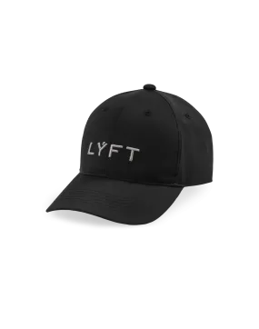 Glossy Nylon Cap - Black