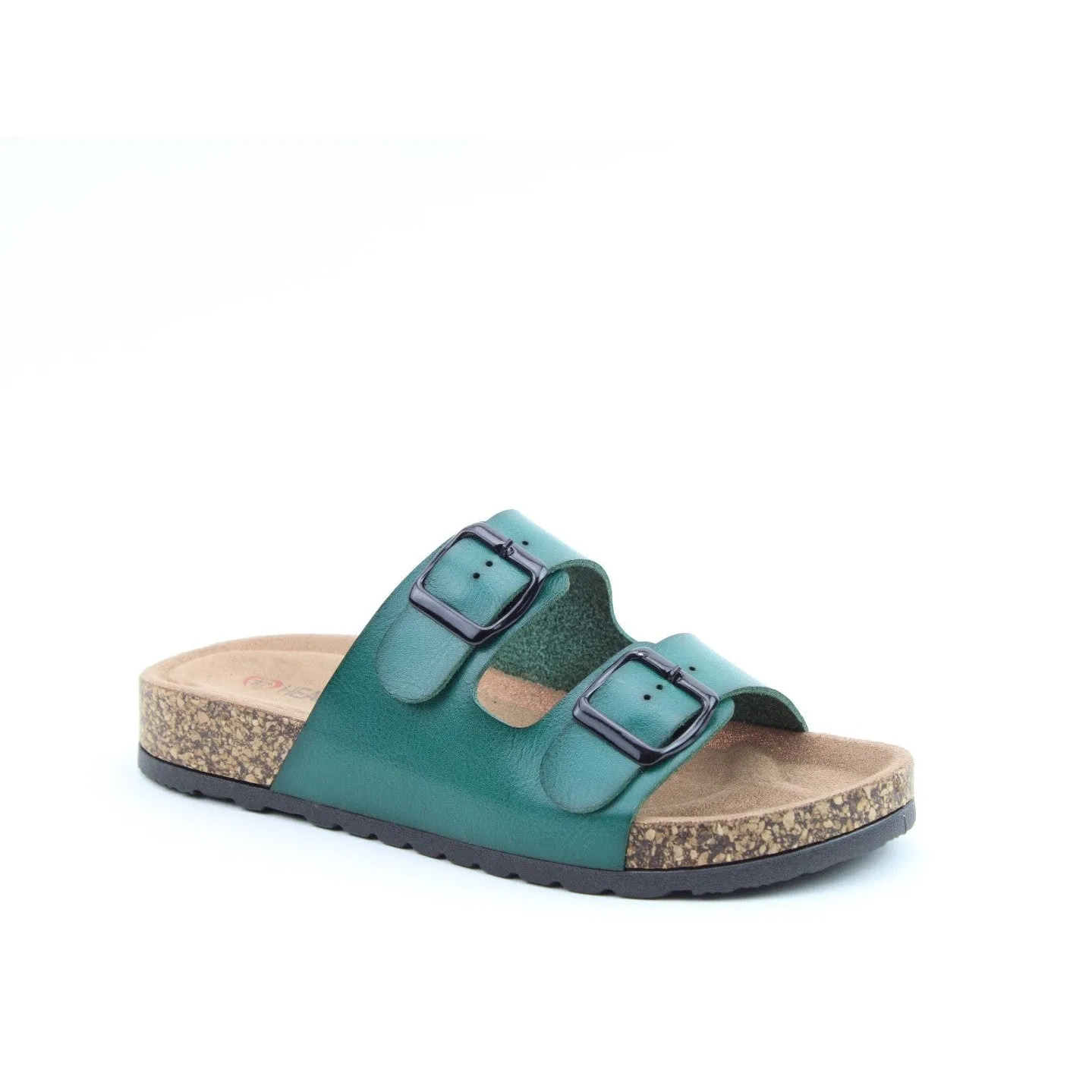 Heavenly Feet Harmony2 Ladies Forest Vegan Slider Sandals