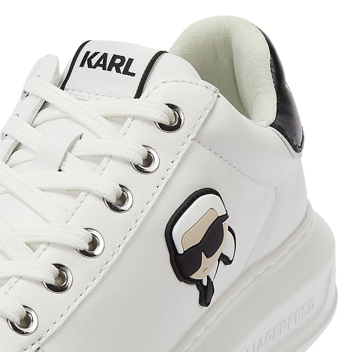 Karl Lagerfeld Kapri Karl NFT Lo Lace Women's White Trainers