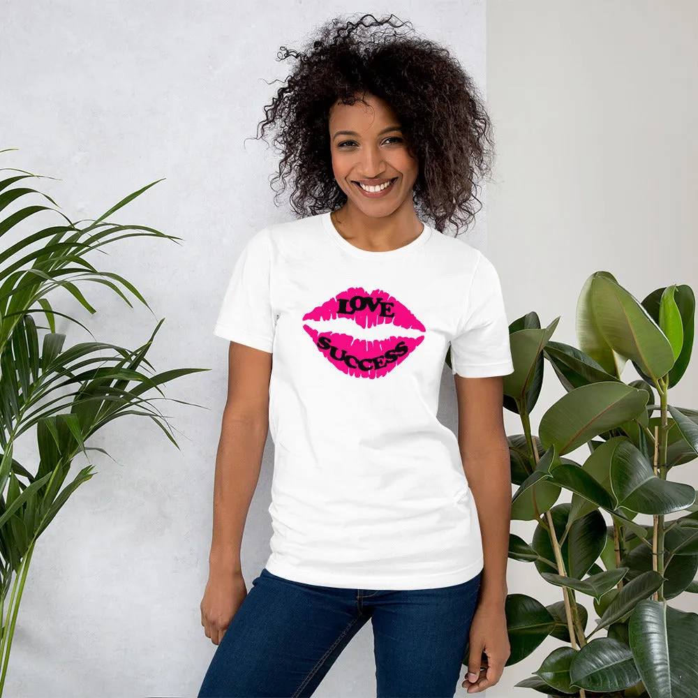 Kiss of Love and Success t-shirt Unisex