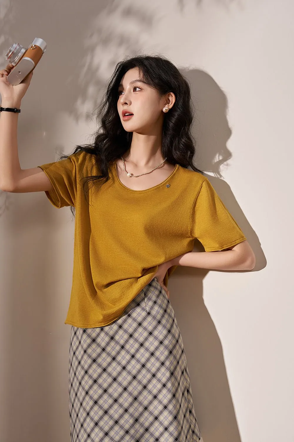 Knit T-shirt for Women