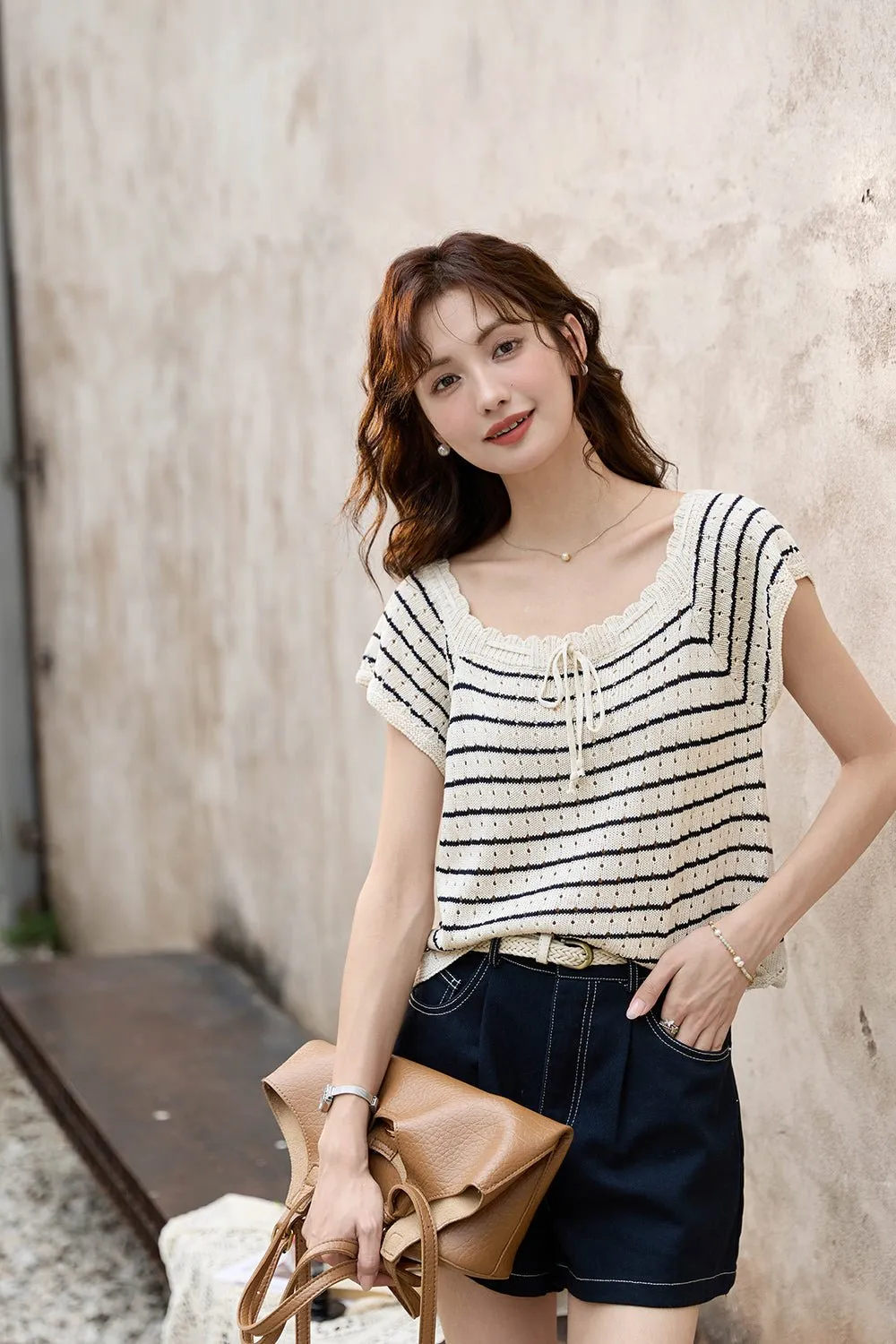 Knit T-shirt for Women