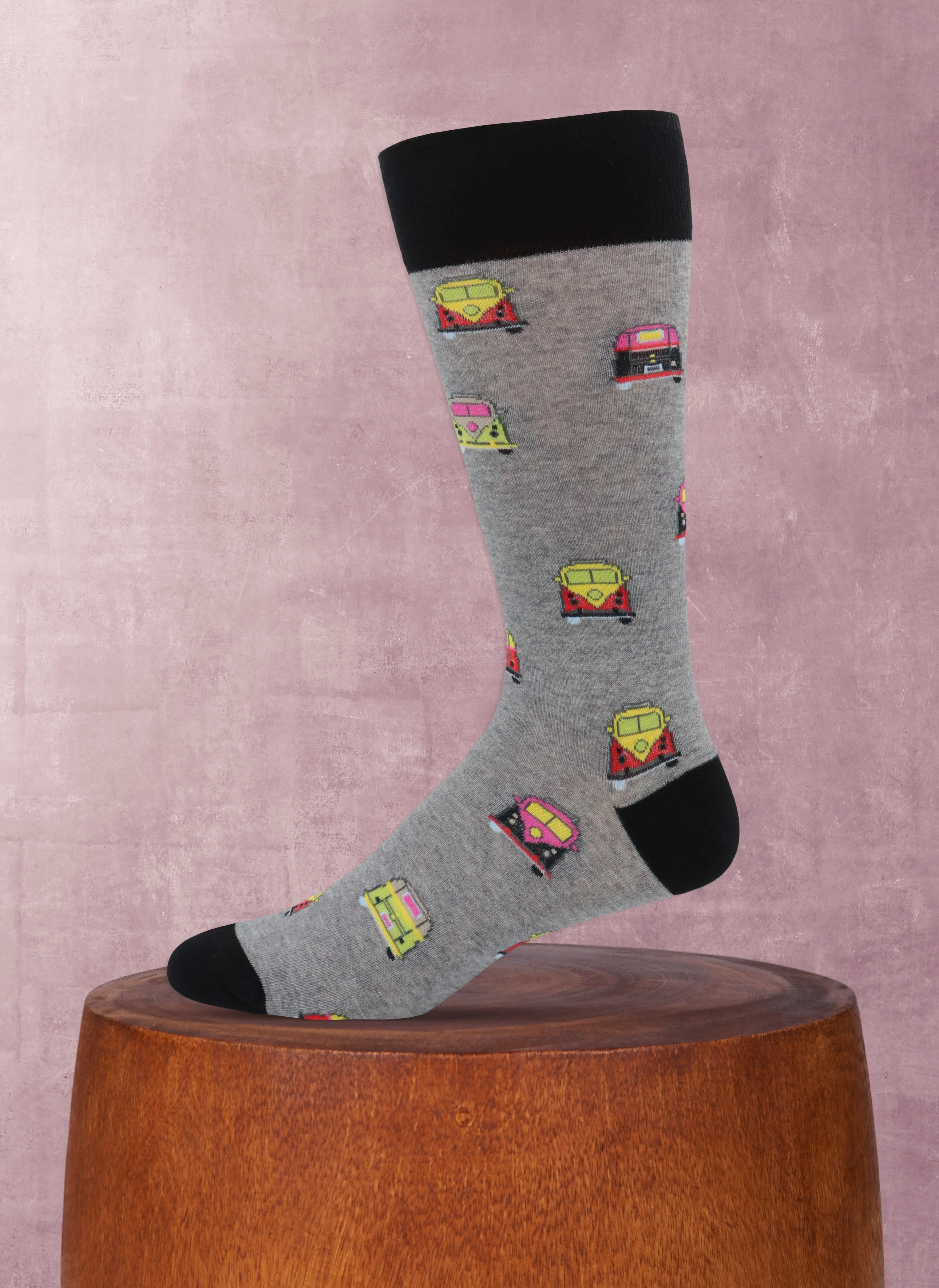 Kombi Van Sock in Grey