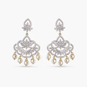 Kuhu Nakshatra CZ Earrings