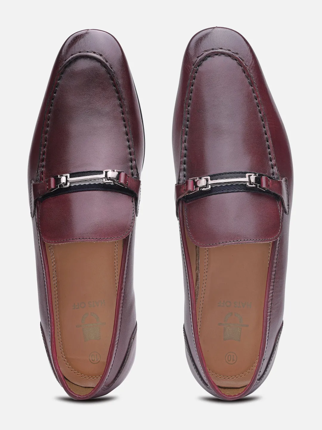 Leather Tan Formal Loafers