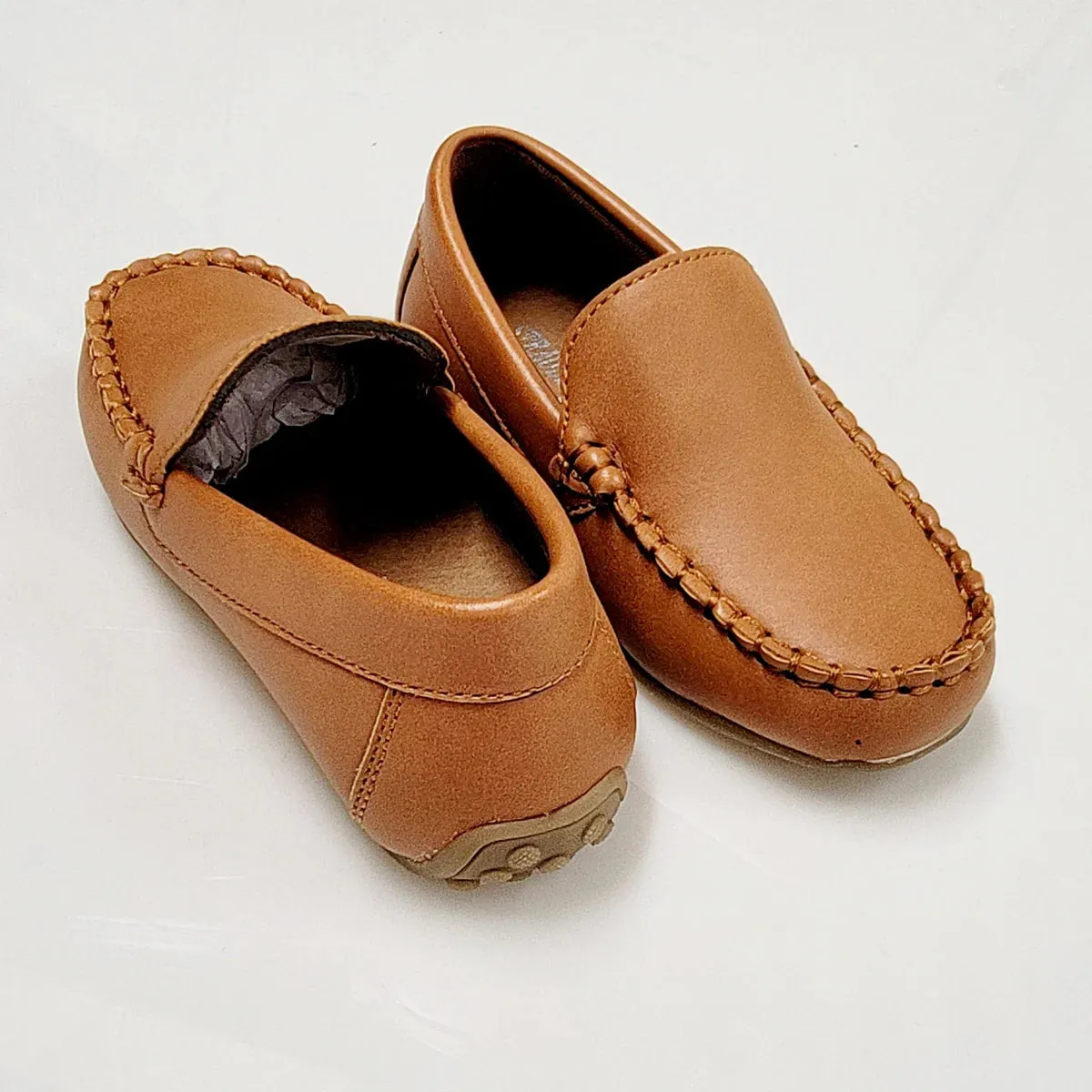 Lil Carsson Bison Loafers, Tan