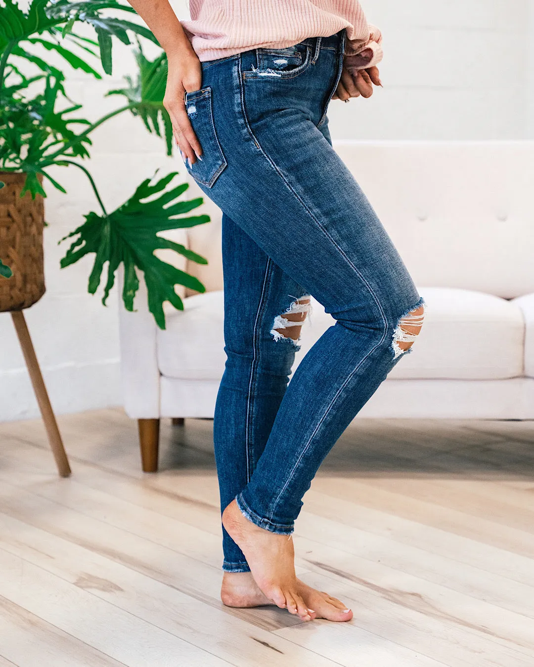 Lovervet Feels Like a Dream Distressed Skinny Jeans FINAL SALE