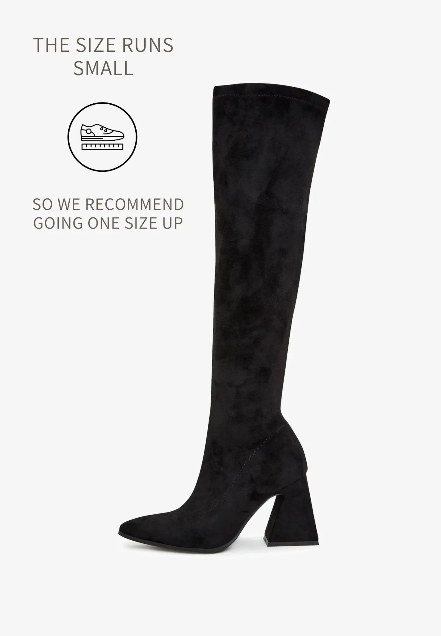 Luxury Thigh-High Suede Boots