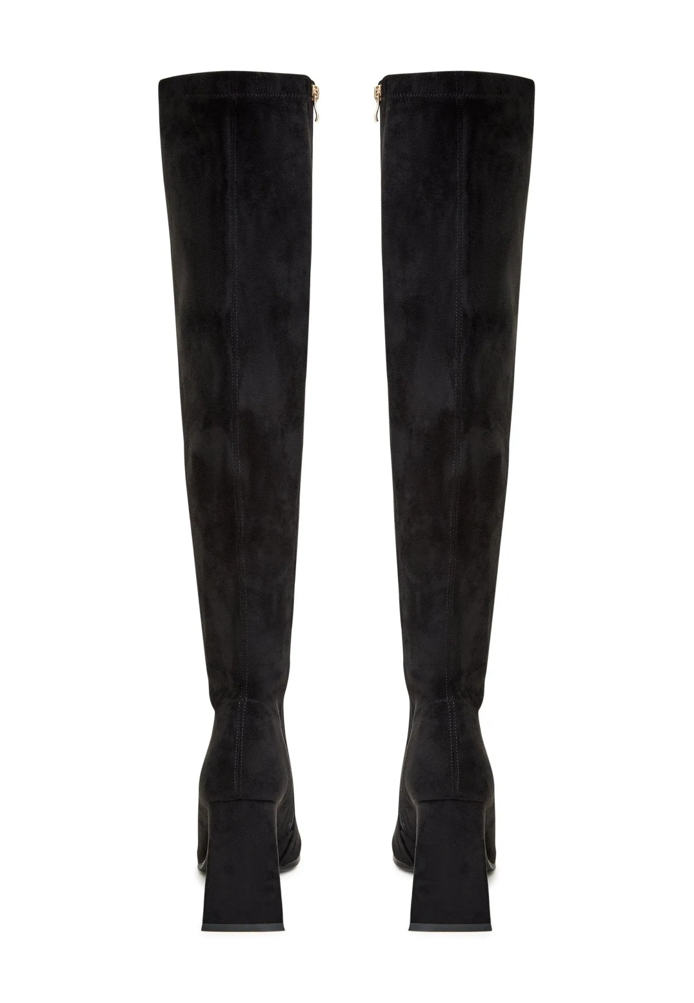 Luxury Thigh-High Suede Boots