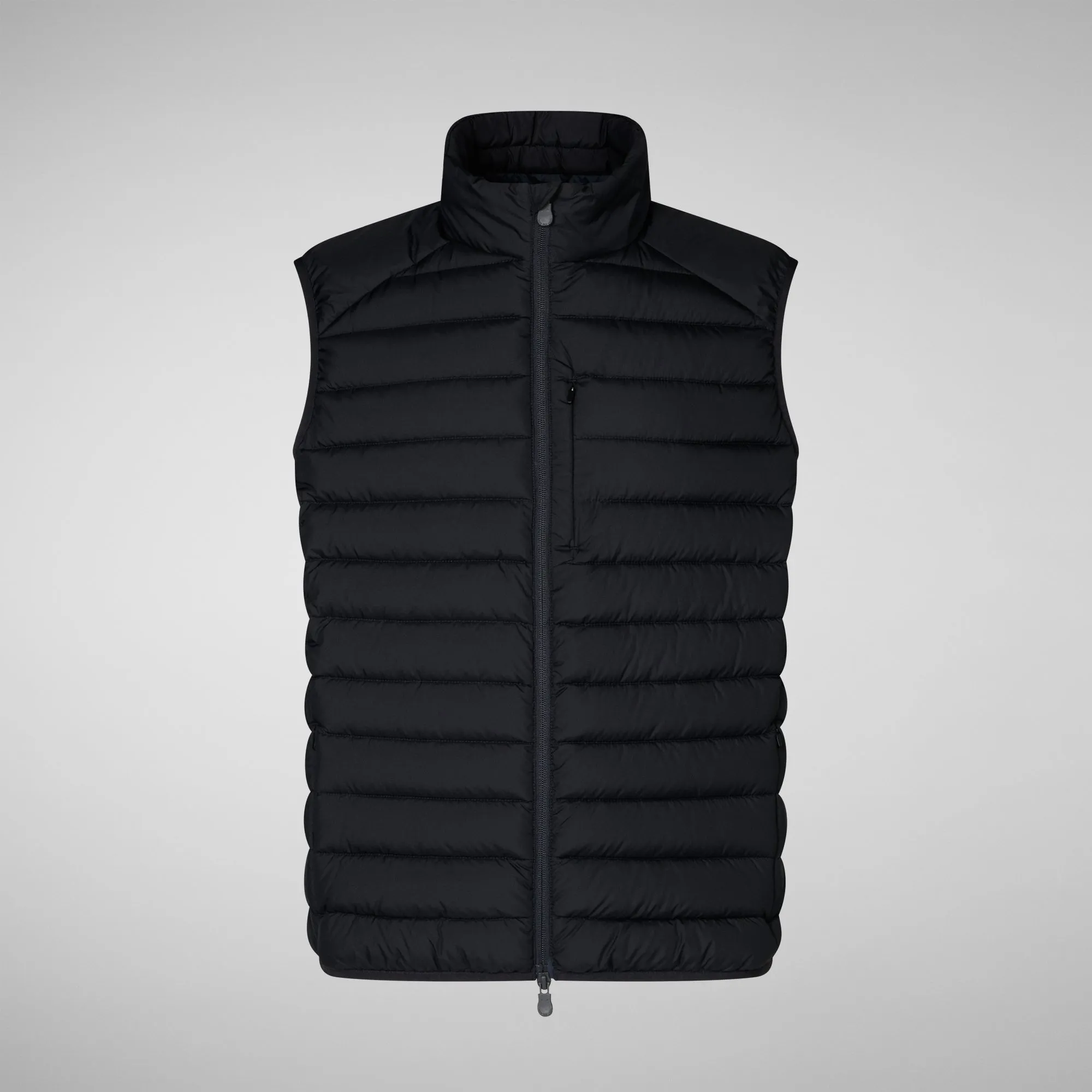 Man's vest Rhus in blue black