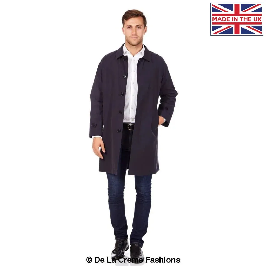 Mens Spring/Summer Lightweight Trench Mac Coat