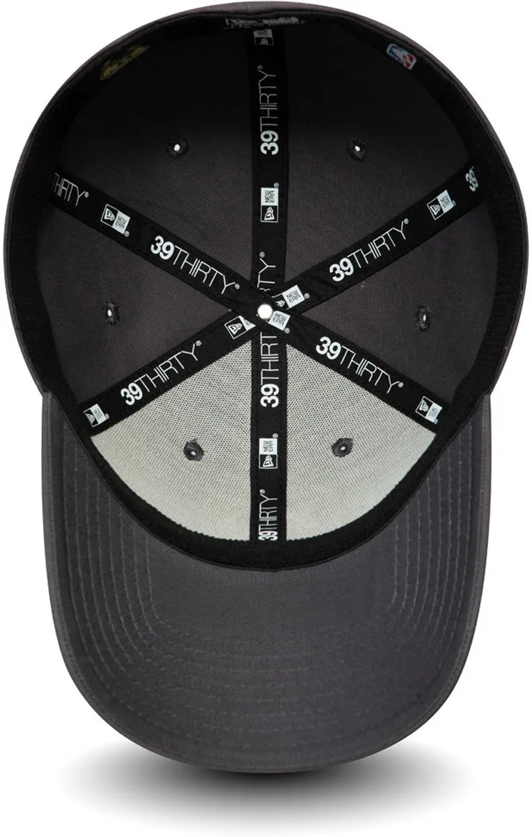 Milwaukee Bucks New Era 3930 NBA Grey Pop Stretch Fit Cap