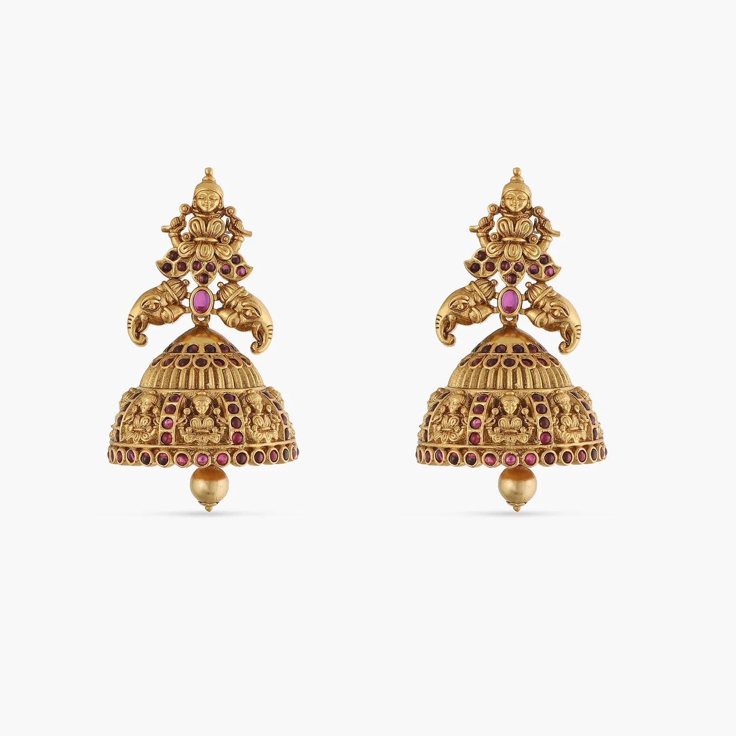 Mohini Antique Jhumka Earrings